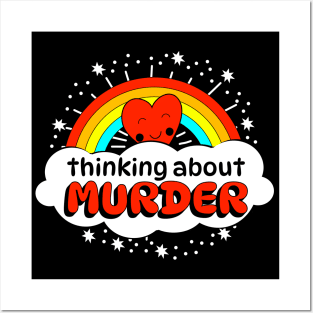 Thinking About Murder! Posters and Art